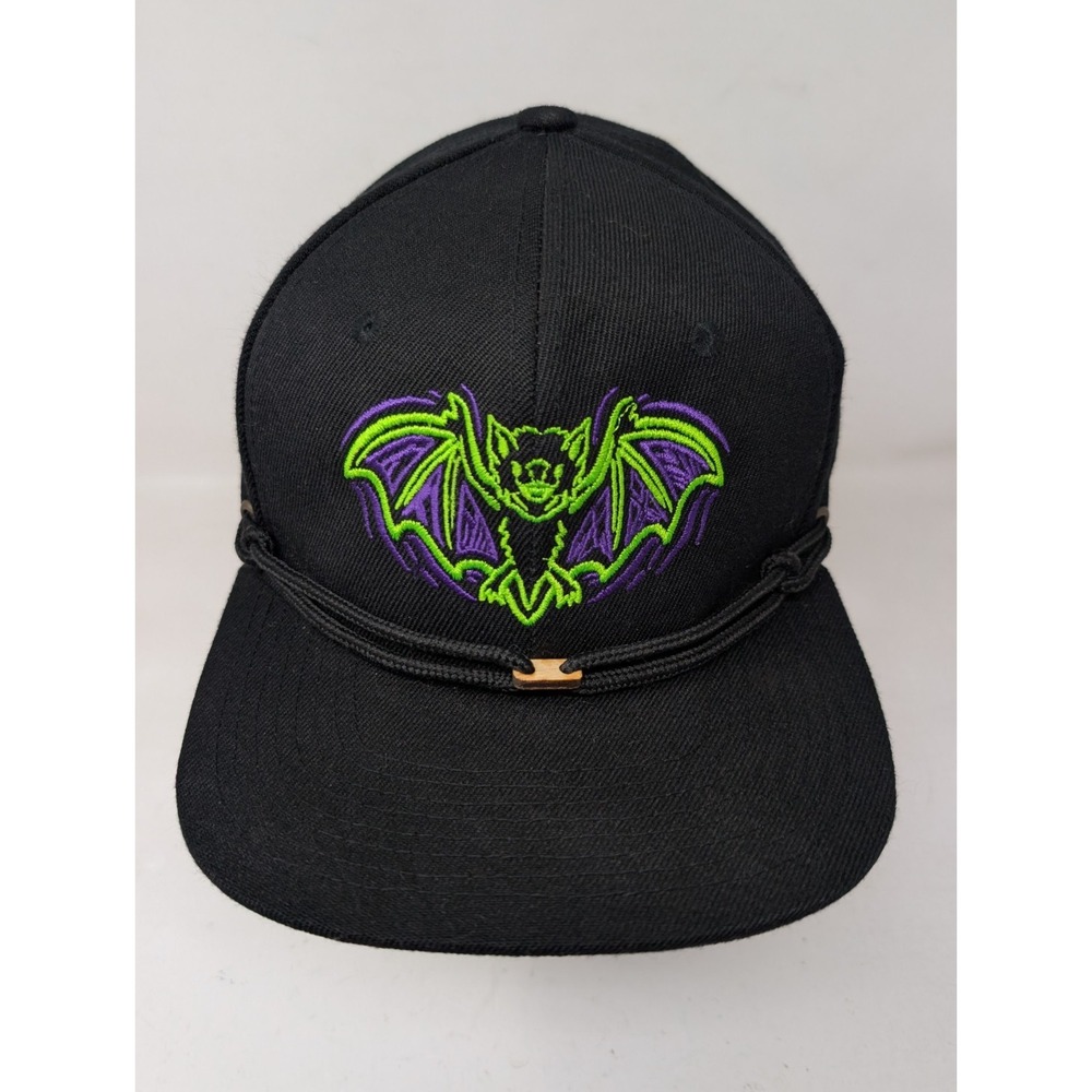 Findlay Hats Limited Edition Snapback Hat Hat Of‎ The Month September Green Bat